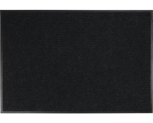 Dörrmatta svart 80x120cm Svart dörrmatta