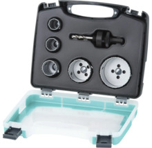 Hålsågsats i en verktygslåda