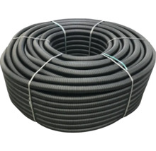 Rullad, flexibel korrugerad plastslang för elinstallationer