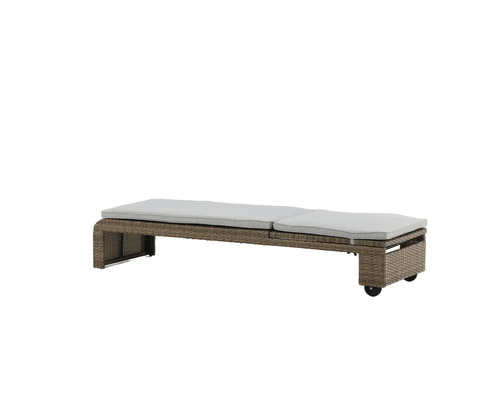 Trädgårdsbädd av rotting med stoppning