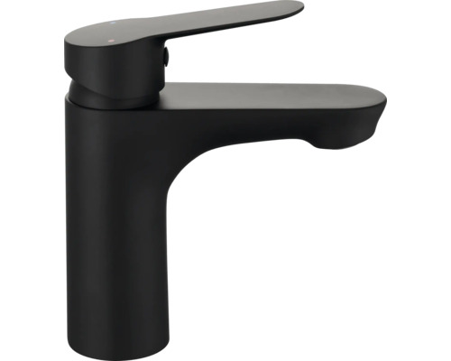 Svart tvättställsblandare