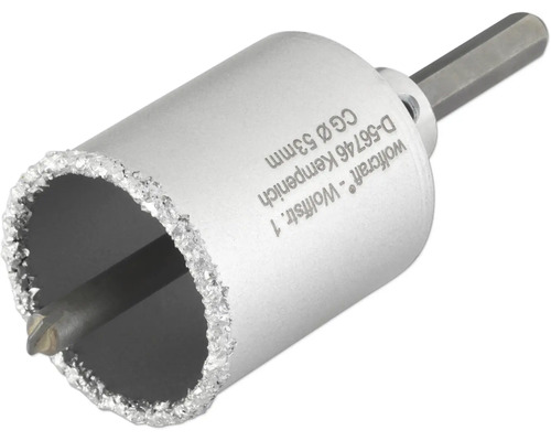 Wolfcraft kakelborr med en diameter på 53 millimeter
