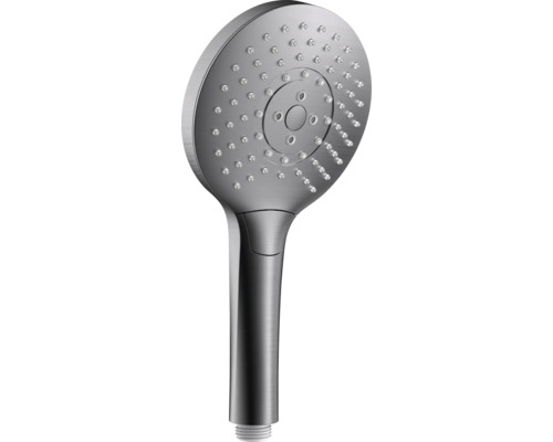 Handdusch av metall med flera stråltyper för duschar