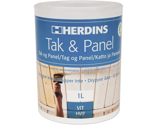 Herdins Tak och Panellasyrs för inomhusbruk, 1 liter