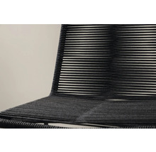 Detaljvy av en stol med sladdklädsel