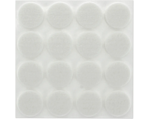 Fyra gånger fyra filtdynor för fastsättning