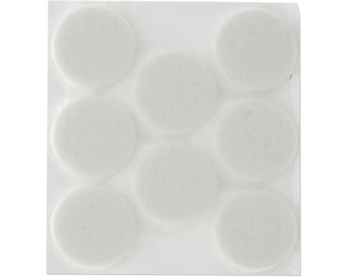 Flera runda möbelglid av plast