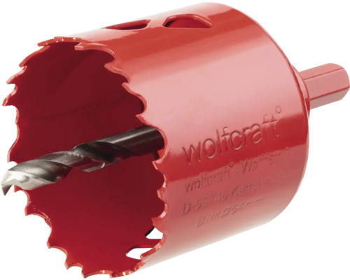 Wolfcraft hålsåg med centrumborr, 54 millimeters diameter