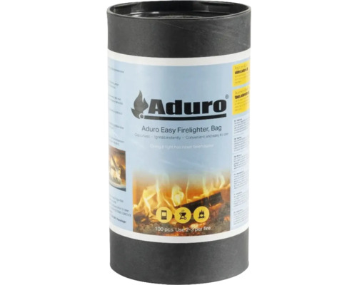 Aduro Easy Firelighter, 100 stycken, tändhjälp för öppen spis och grill