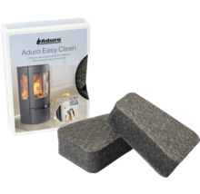 Aduro Easy Clean stålullsdynor för rengöring av vedspisglas