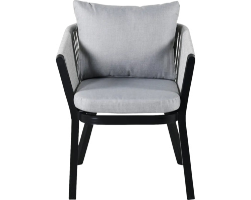 Stoppad stol med kudde