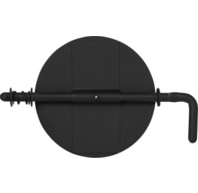 Rund frånluftsventil med handtag och fjäder