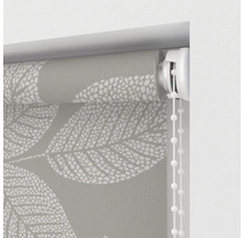 Rullgardin med bladmönster och kedjedrag