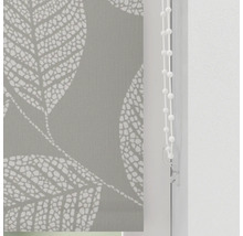 Rullgardin med bladmönster och kedjedrag