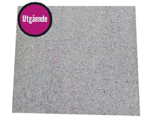 Granitplatta med meddelandet Utgående artikel