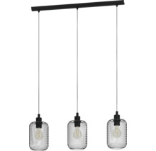 Taklampa med tre lampor och trådnät