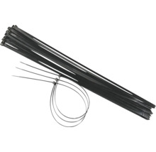 Svarta buntband i en bunt