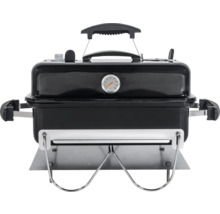 Bärbar kolgrill med locktermometer