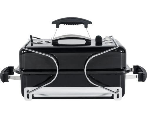 Bärbar kolgrill med handtag