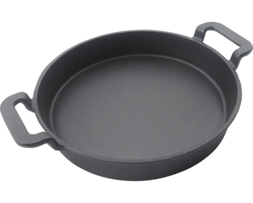 Gjutjärnspanna med två handtag