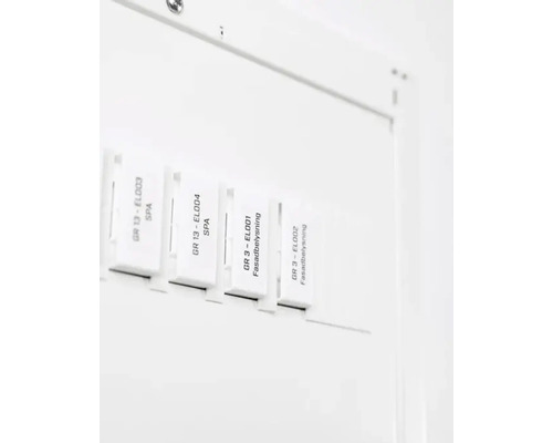 Radplintar i en kopplingsdosa.