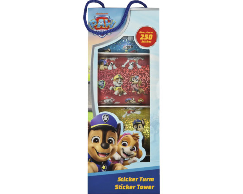 Paw Patrol Klistermärketorn med över 250 klistermärken