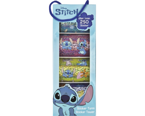 Disney Stitch klistermärke torn med över 250 klistermärken