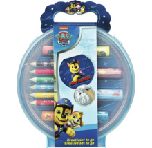 Kreativ set att ta med med Paw Patrol motiv, pennor och målarbilder
