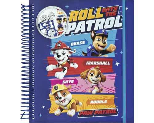 Spiralblock med Paw Patrol-motiv