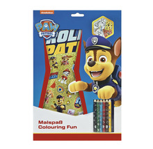 Paw Patrol målarset med vaxkritor