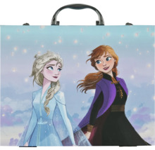 Resväska med bild av Anna och Elsa från filmen Frost