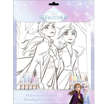 Disney Frozen Måla efter nummer set med figurer Anna och Elsa