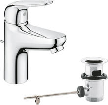 Tvättställsblandare med bottenventil