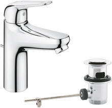 Tvättställsblandare med bottenventil