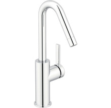 Köksblandare av metall med hög pip