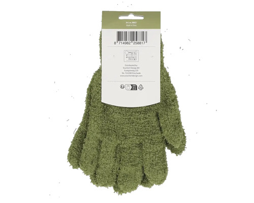 Trädgårdshandske med etikett