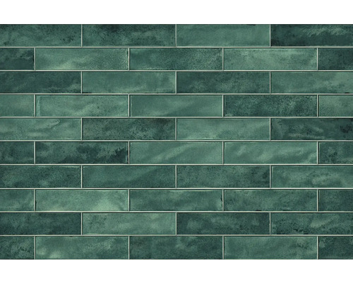 Rektangulära väggplattor arrangerade i tegelmönster