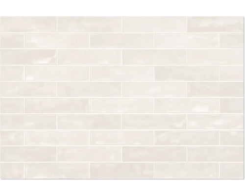 Rektangulära plattor lagda i tegelförband.