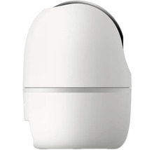 Vit övervakningskamera