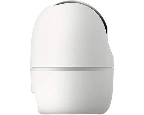 Vit övervakningskamera