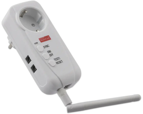 Trådlöst uttag för inomhusbruk med antenn