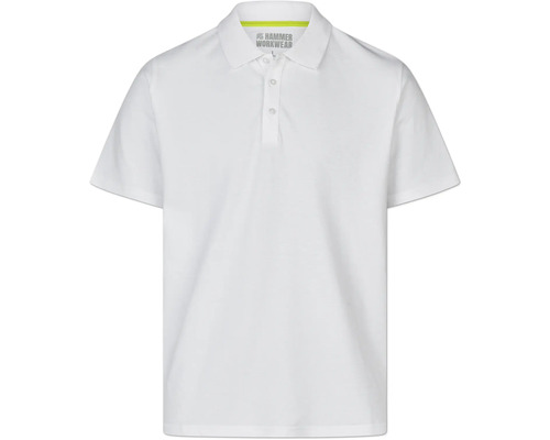 Vit pikétröja från Hammer Workwear