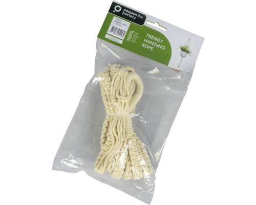 Trendigt hängrep av bomull, 120 cm långt