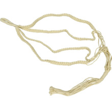 Makramé blomsterampel för inomhusbruk