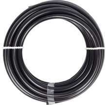 Upprullad bevattningsslang av plast