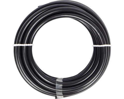 Anslutningskabel RKK (H05 VV-F) 3G1,5mm² 10m svart Upprullad bevattningsslang av plast