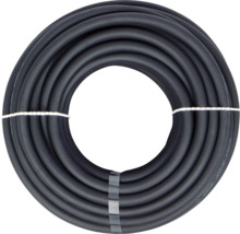 Svart slang upprullad