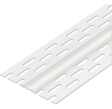 Ventilationsprofil i plast för fasadbeklädnad