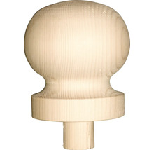 Träkula stolpe för räcke