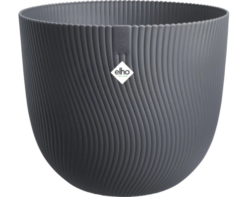 Ribbad blomkruka med Elho-logotyp